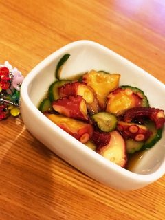 タコときゅうりの酢物-レシピのメイン写真