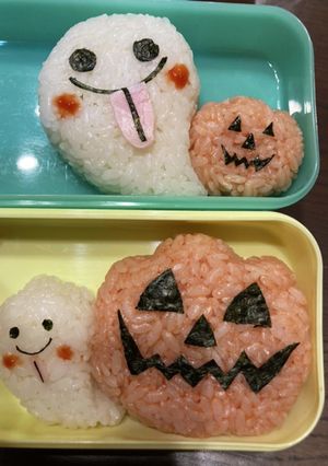 98キャラ弁 ハッピーハロウィン!-レシピのメイン写真