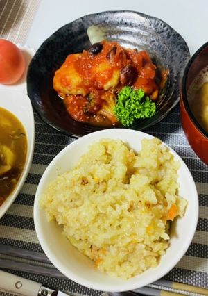 豆入りロールキャベツ　野菜カレー-レシピのメイン写真