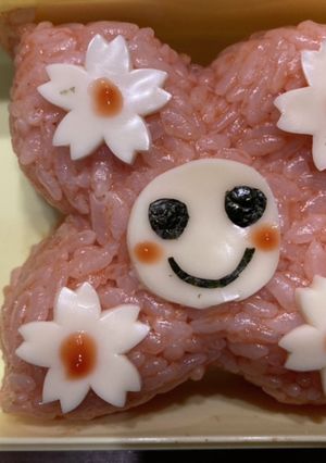 99 キャラ弁 かわいいお花-レシピのメイン写真