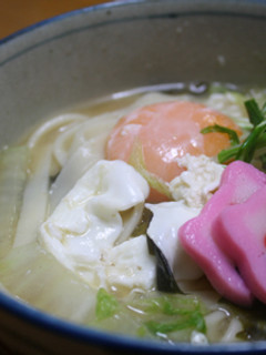 ☆あったまる!☆味噌味うどん-レシピのメイン写真