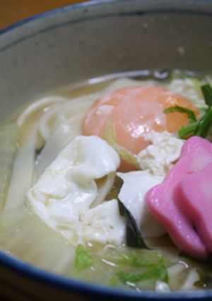 ☆あったまる!☆味噌味うどん-レシピのメイン写真