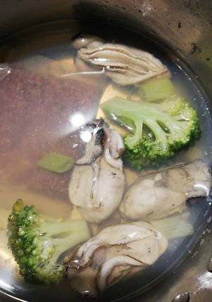 牡蠣　お吸い物-レシピのメイン写真