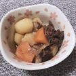 分量簡単♪定番おかず圧力鍋で肉じゃが
