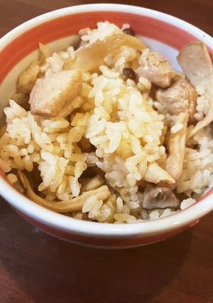 覚書　きのこの炊き込みご飯-レシピのメイン写真