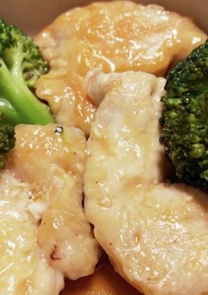 鶏胸肉の塩コショウ片栗粉焼き-レシピのメイン写真