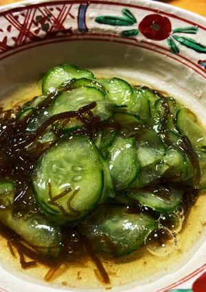おかんのもずくきゅうり-レシピのメイン写真