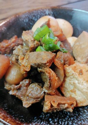 こってり◎土手煮◎すじ煮込み◎アツアツ-レシピのメイン写真