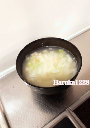 ぷりぷり海老ワンタンスープ-レシピのメイン写真