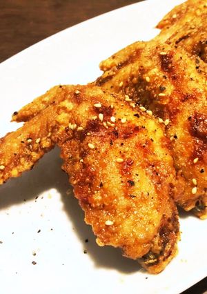 名古屋風【鶏手羽先の甘辛唐揚げ】-レシピのメイン写真