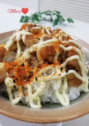 フライパンで簡単☆照り焼きチキン丼-レシピのメイン写真