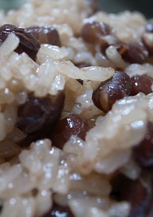 ガッテン❣フライパンでお赤飯-レシピのメイン写真