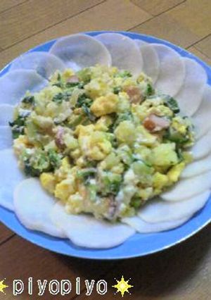 大根で巻いて食べて！ポテトサラダ-レシピのメイン写真