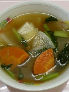 けんちん汁 ★宇都宮学校給食-レシピのメイン写真