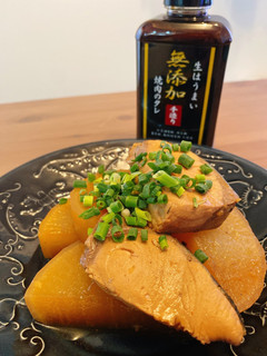 無添加焼肉のたれで 韓国風ぶり大根-レシピのメイン写真