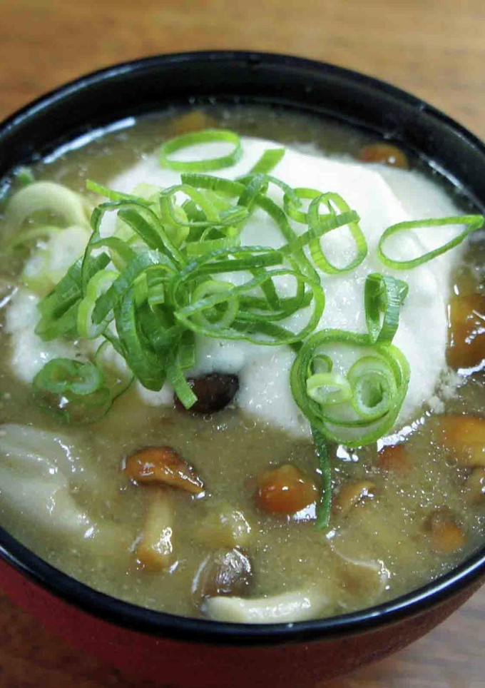 きのこと鶏肉のおとし汁-レシピのメイン写真