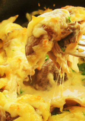 〖椎茸と舞茸のガーリックマヨチーズ焼き〗-レシピのメイン写真