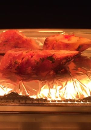 アラジントースター　パンあっため-レシピのメイン写真