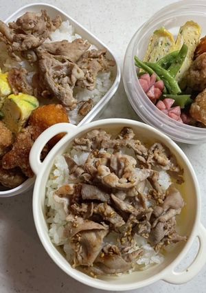 学生弁当（2021.10.1）-レシピのメイン写真