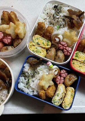 学生弁当（2021.10.5）-レシピのメイン写真