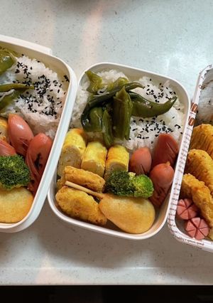 学生弁当（2021.10.22）-レシピのメイン写真