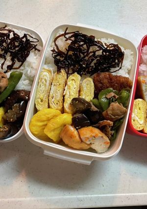 学生弁当（2021.10.27）-レシピのメイン写真