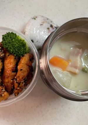 学生弁当（2021.10.30）-レシピのメイン写真