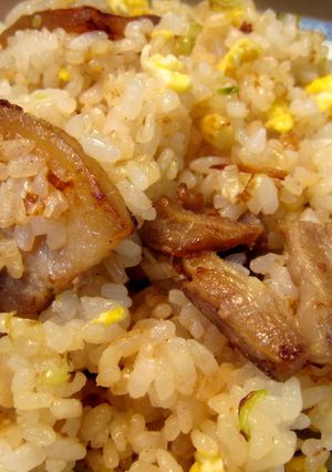 がっつり！豚バラチャーハン-レシピのメイン写真