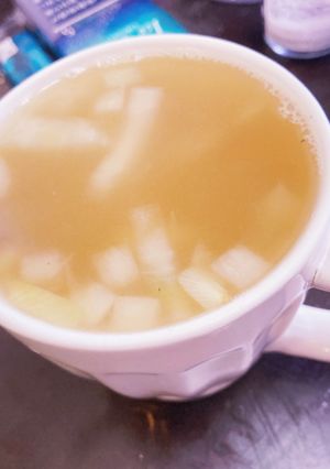 1人用たまねぎスープ-レシピのメイン写真