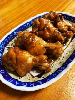 鳥手羽元の柔らかお酢煮-レシピのメイン写真
