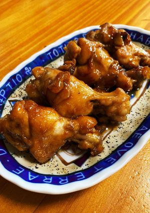 鳥手羽元の柔らかお酢煮-レシピのメイン写真
