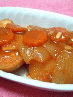 ケチャップ味の肉じゃが-レシピのメイン写真