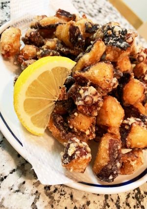 簡単♪釣り人のタコ唐揚げ-レシピのメイン写真
