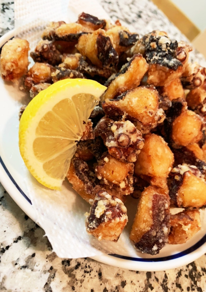 簡単♪釣り人のタコ唐揚げ-レシピのメイン写真