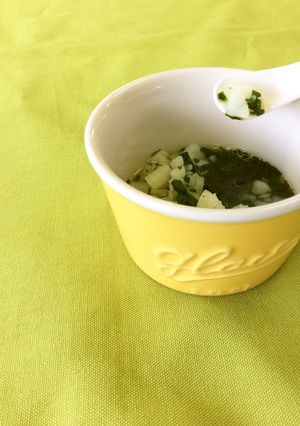 【離乳食中期】ほうれん草とじゃが芋スープ-レシピのメイン写真
