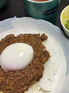 簡単ワンパンで★きのこ入りキーマカレー-レシピのメイン写真