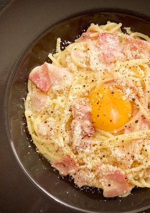 プロ直伝!レンチン和風カルボナーラ-レシピのメイン写真