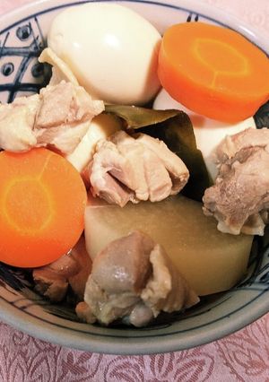 ゆる簡単手羽元煮物☆身体の芯まで温まる♪-レシピのメイン写真