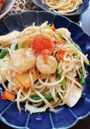 シーフードミックスともやしの中華炒め-レシピのメイン写真