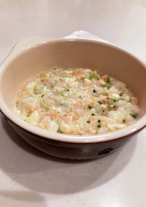 離乳食後期♡鮭のお豆腐リゾット-レシピのメイン写真