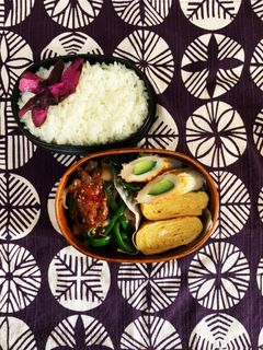 青椒肉絲弁当〜高校生男子弁当〜-レシピのメイン写真