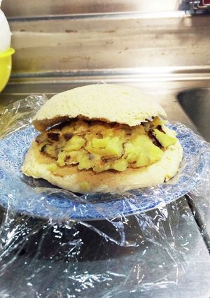 蒸しパンでさつま芋マリトッツオ-レシピのメイン写真