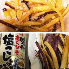 さつまいもスティック揚げ2種類-レシピのメイン写真