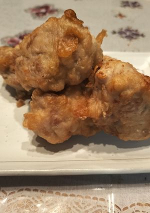 豚小間と高野豆腐の鶏唐揚げ風-レシピのメイン写真