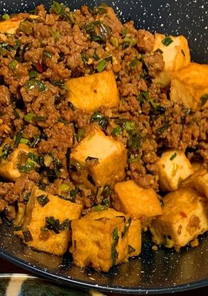絹厚揚げで麻婆肉味噌★-レシピのメイン写真