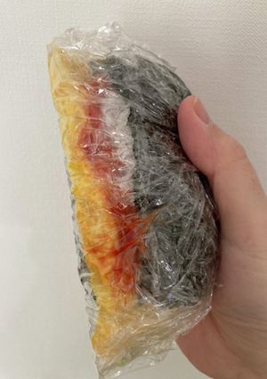 でかいポーク卵おにぎらず-レシピのメイン写真