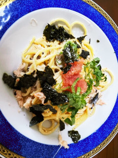 和風明太子クリームパスタ-レシピのメイン写真