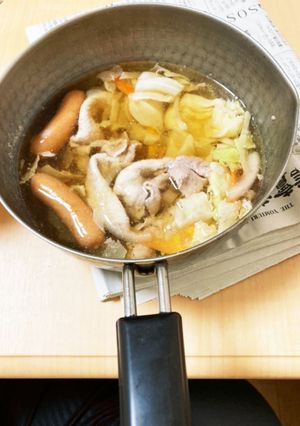 【入れるだけ】限界鍋(1人暮らし)-レシピのメイン写真