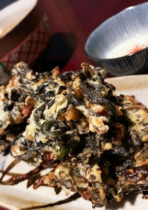 サルベージ◎葱と乾燥わかめの唐揚げ-レシピのメイン写真