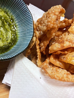サルベージ◎餃子の皮で!おつまみチップス-レシピのメイン写真